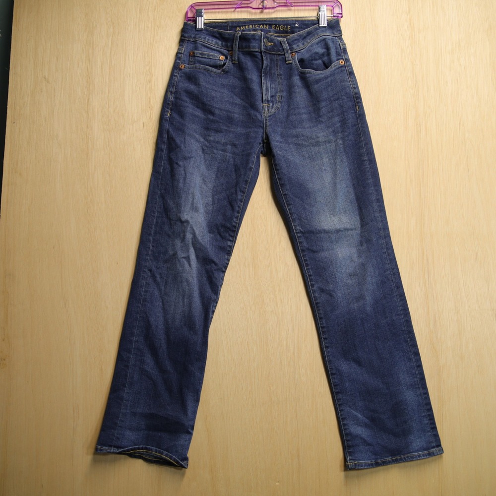 Y2K WESTERN  American Eagle Original Bootcut Flex Jeans Dark Wash 28x30 Mens